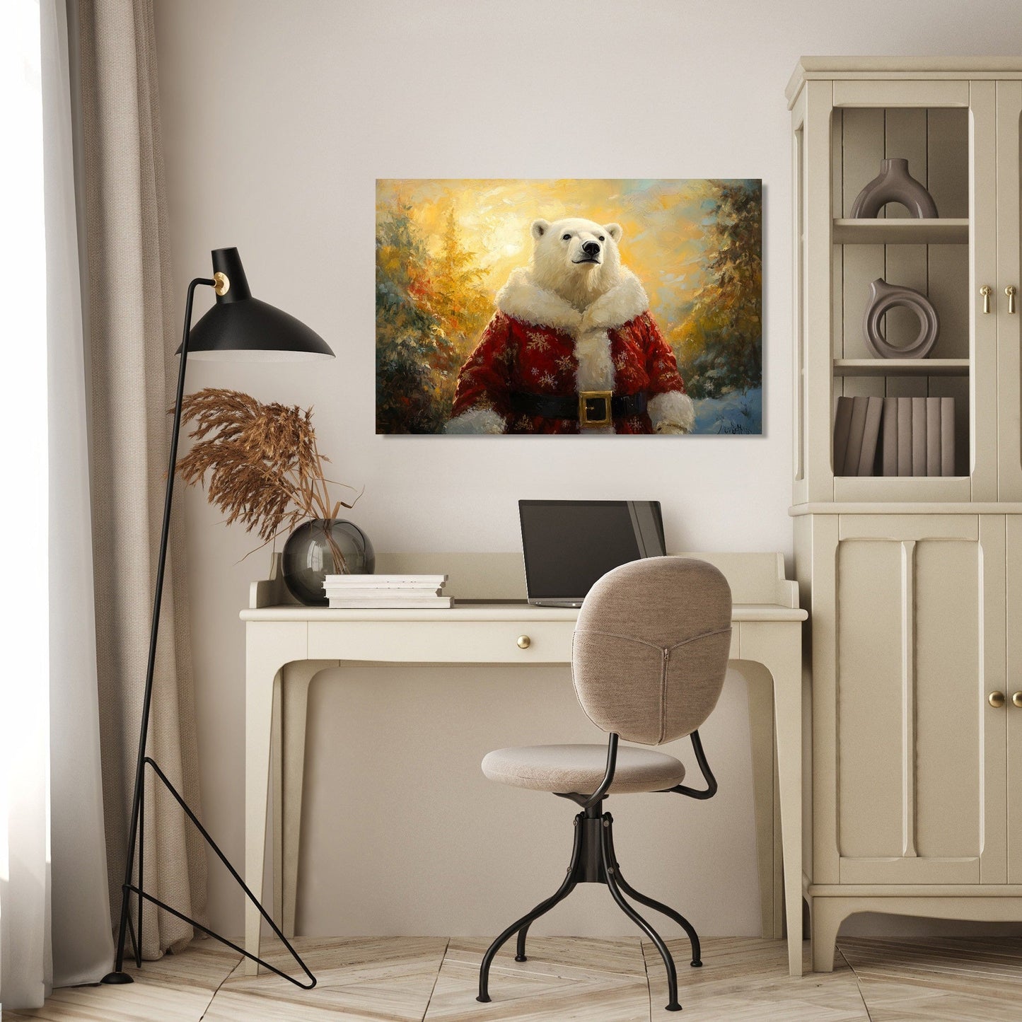 Polar Cheer Canvas