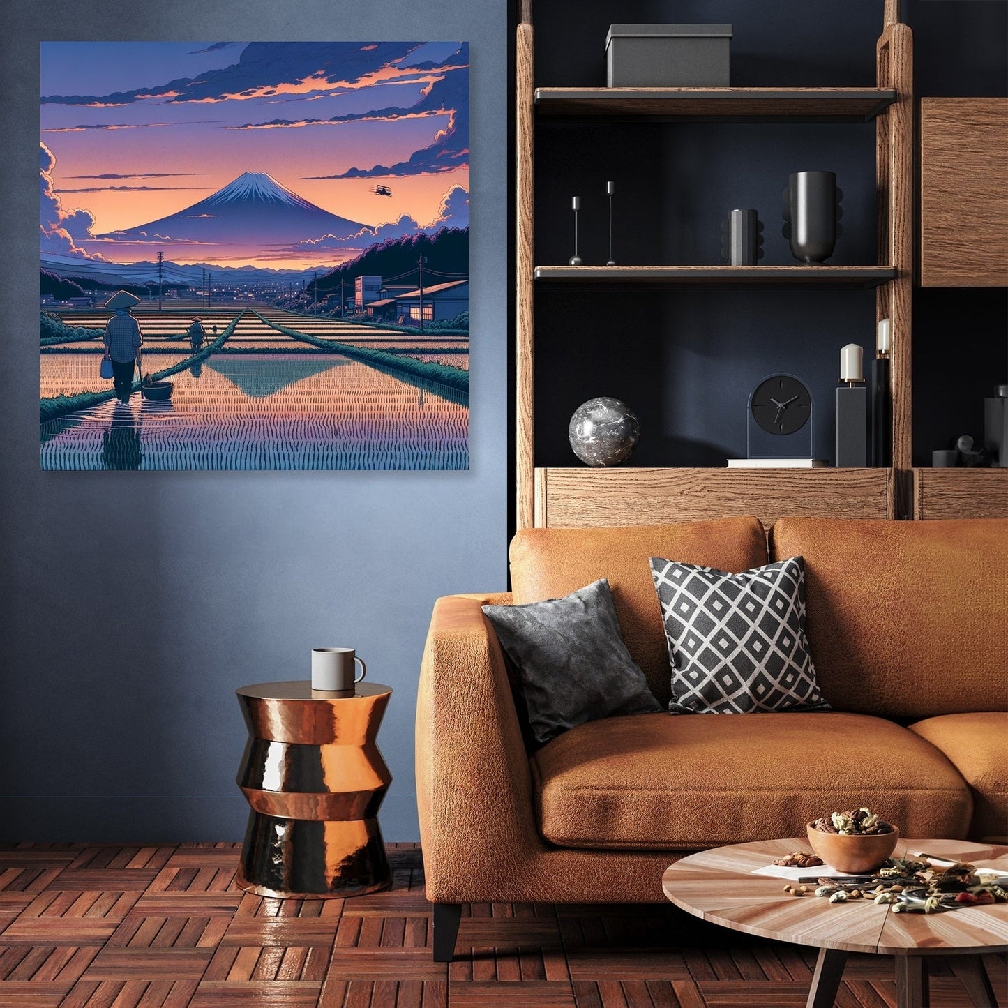 Twilight Harvest Canvas