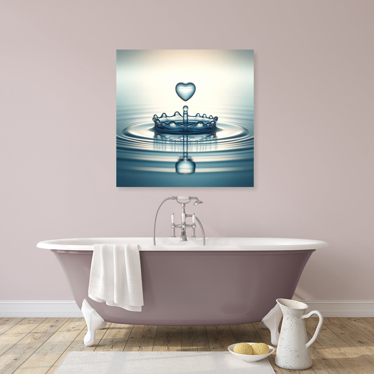 Love's Gentle Ripple Canvas