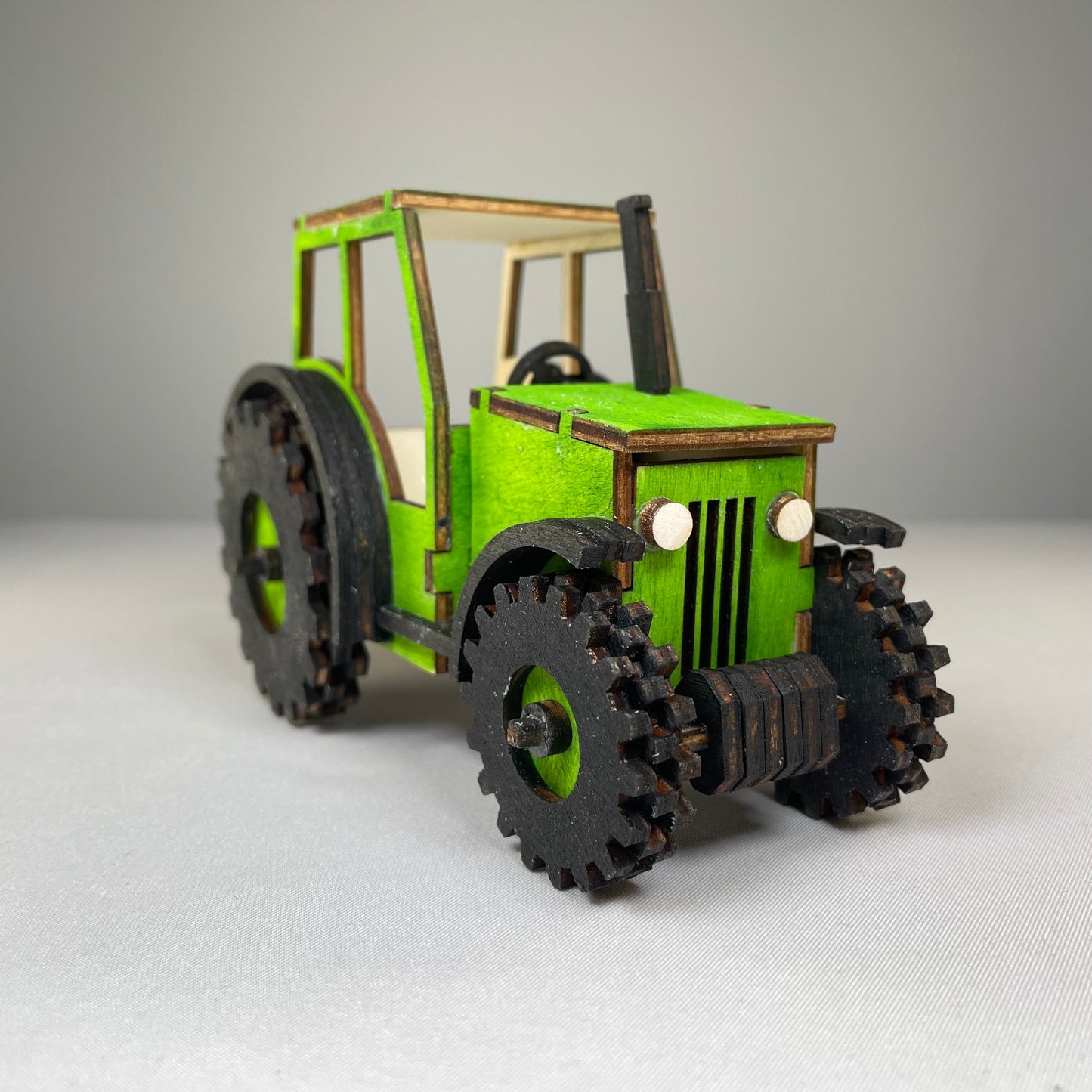 Tractor Puzzle - Flatpack Model Kit by Curious Rabbit ®