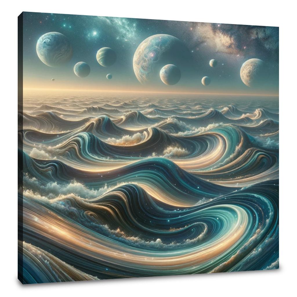 Stellar Galaxy Canvas
