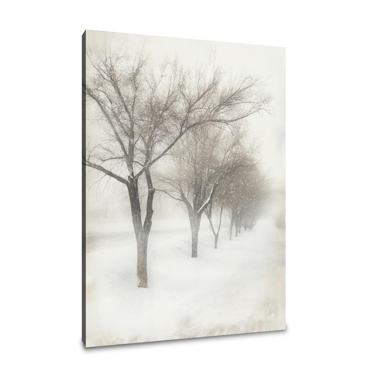 Enchanted Winter Trees Canvas