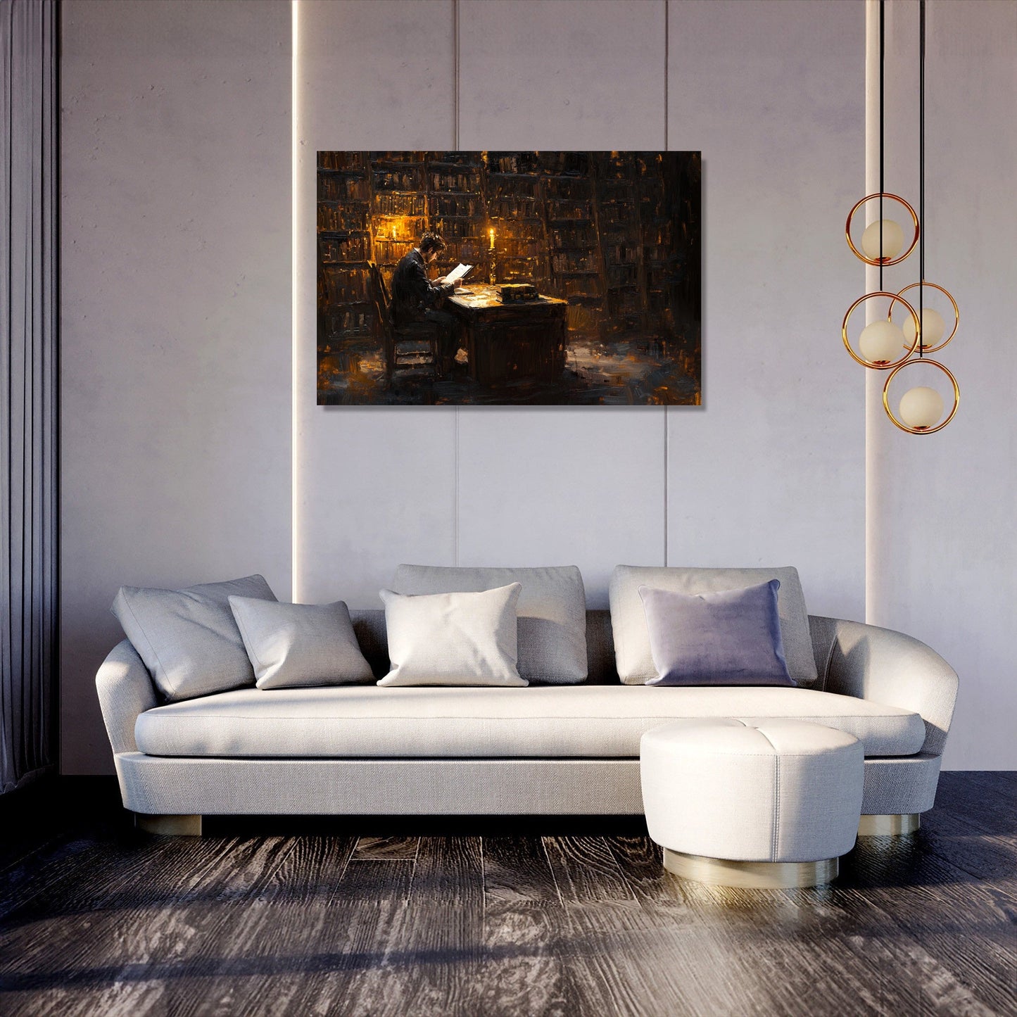 Writer's Parchment Canvas