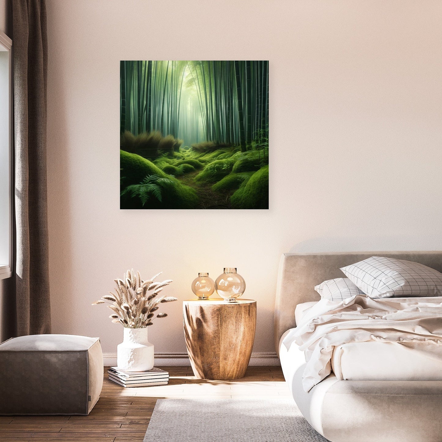 Tranquil Bamboo Grove Canvas