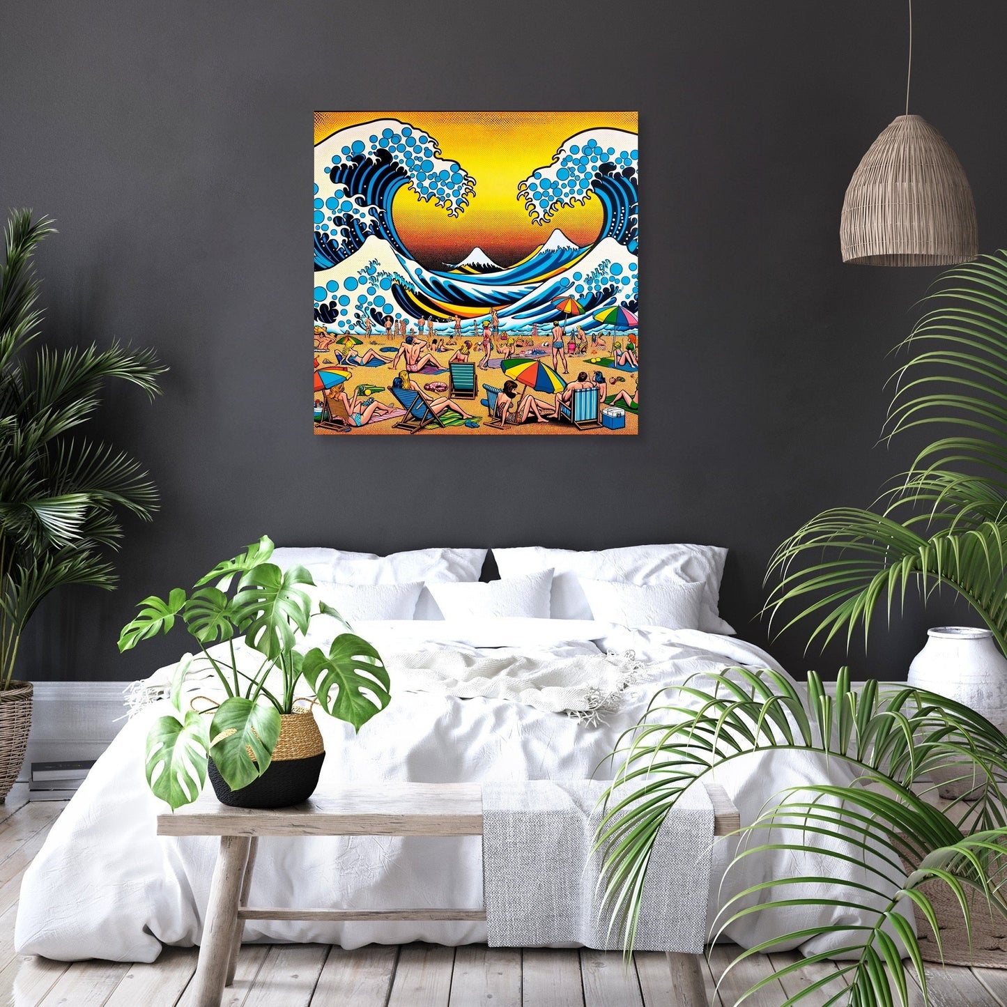 Seaside Pop Spectacle Canvas