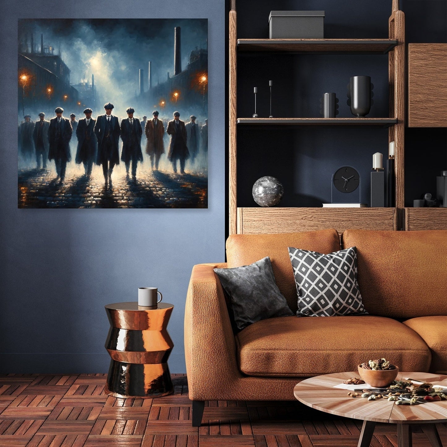 Moonlit Walk Canvas