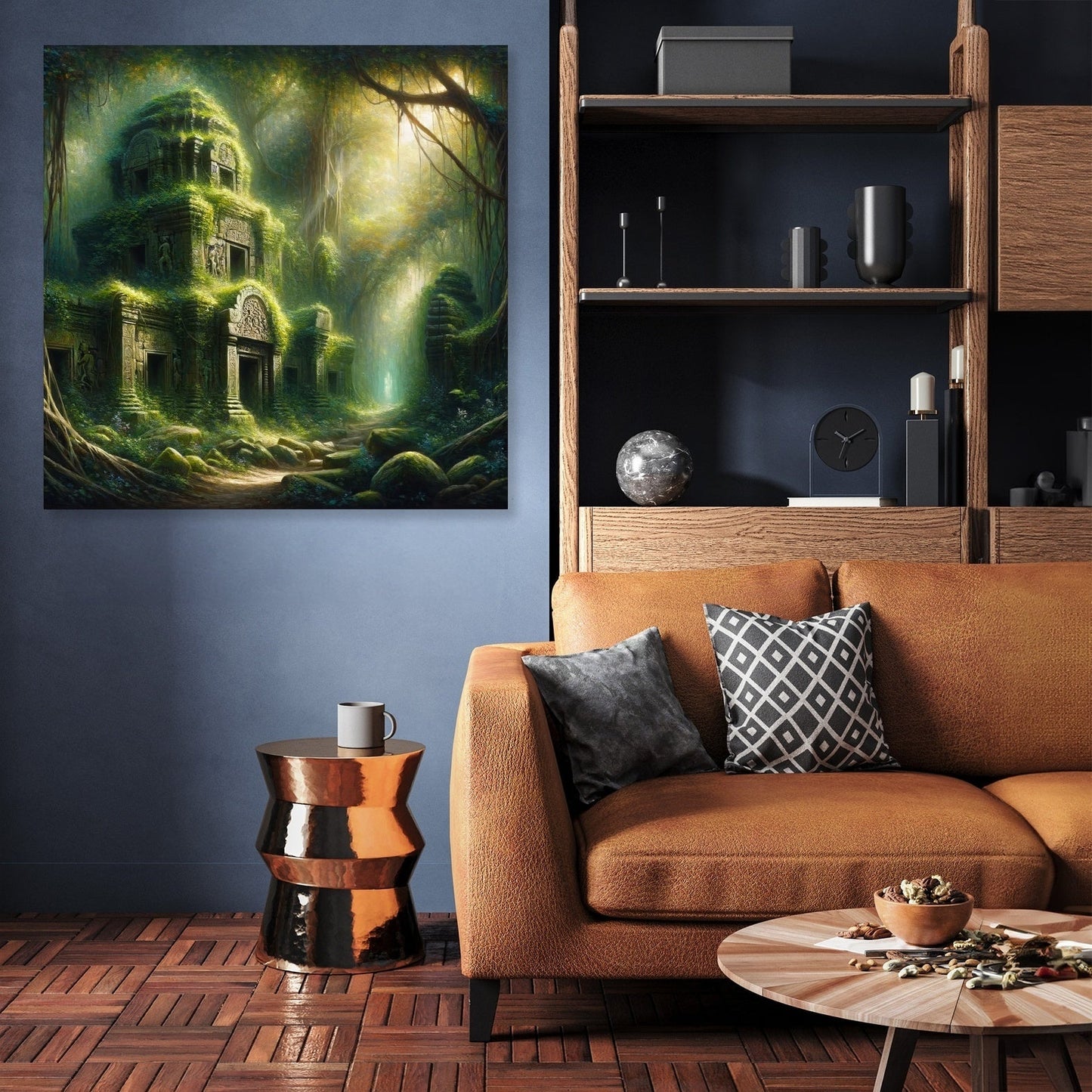 Jungle Ruins Canvas
