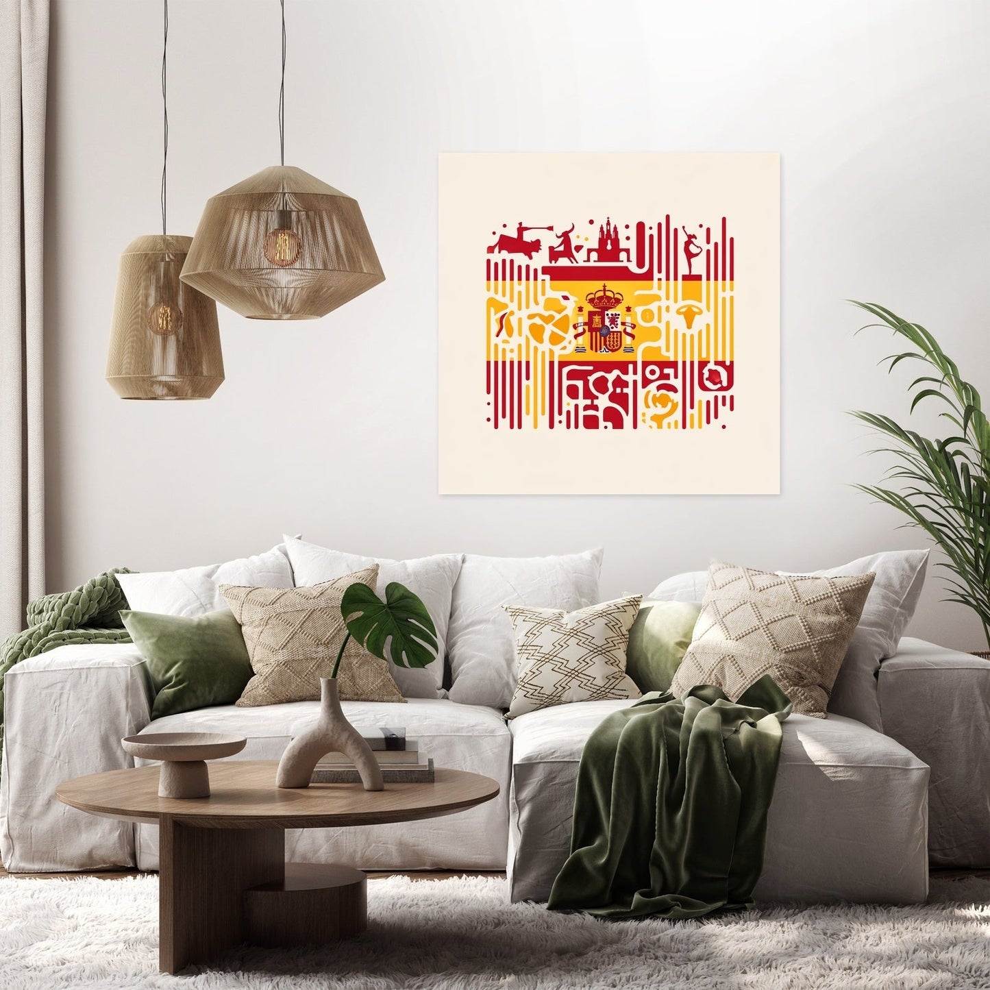 Spain Essence Canvas