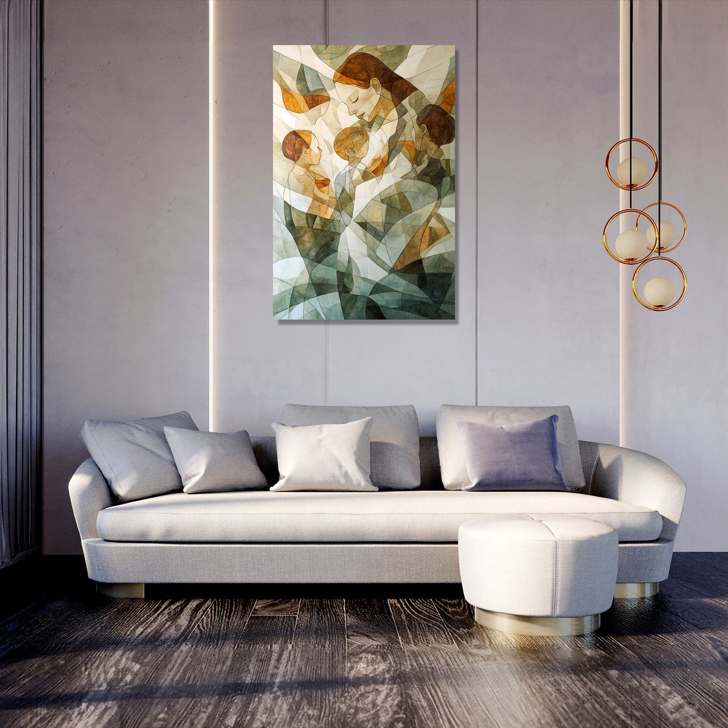Radiant Motherhood Canvas