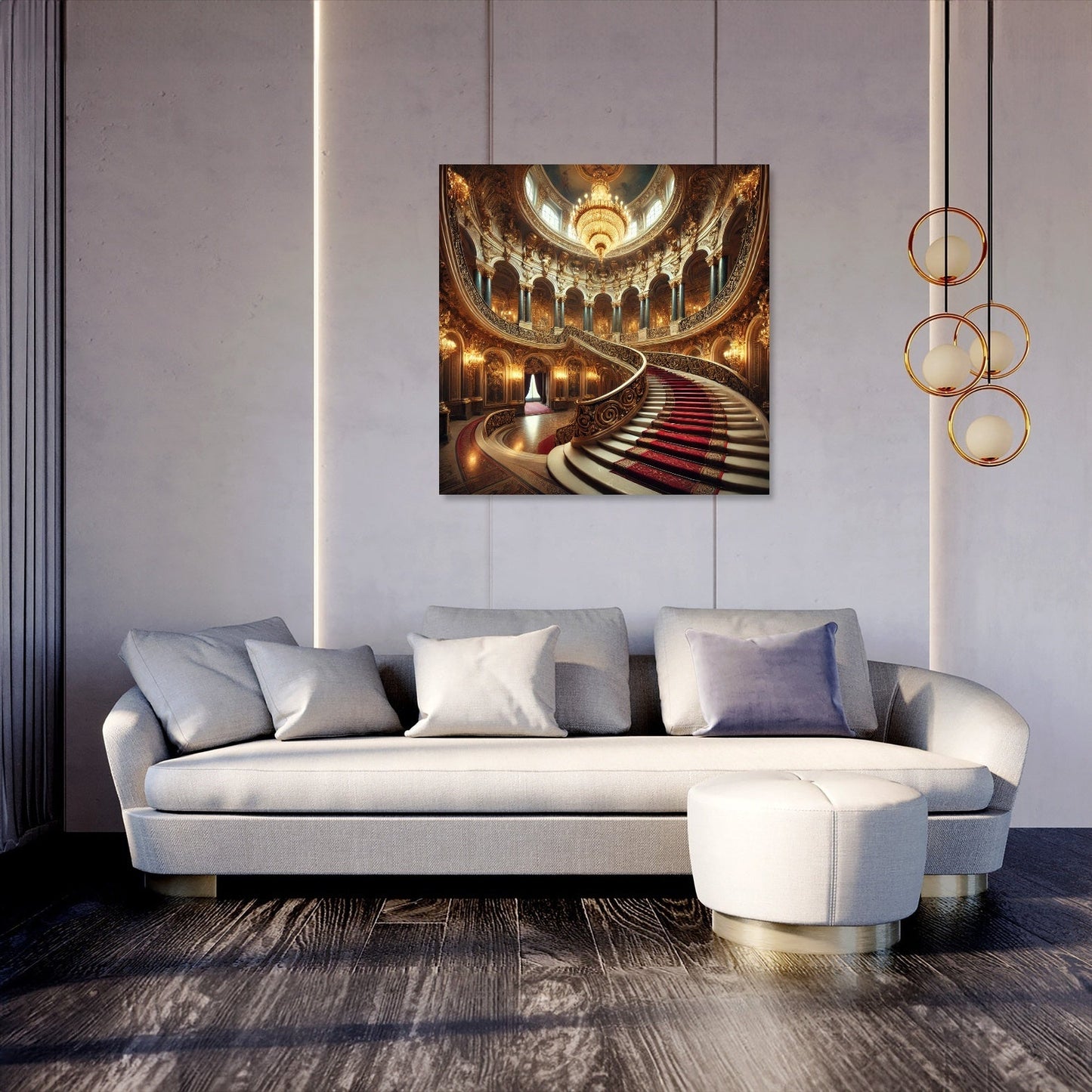 Baroque Grandeur Canvas