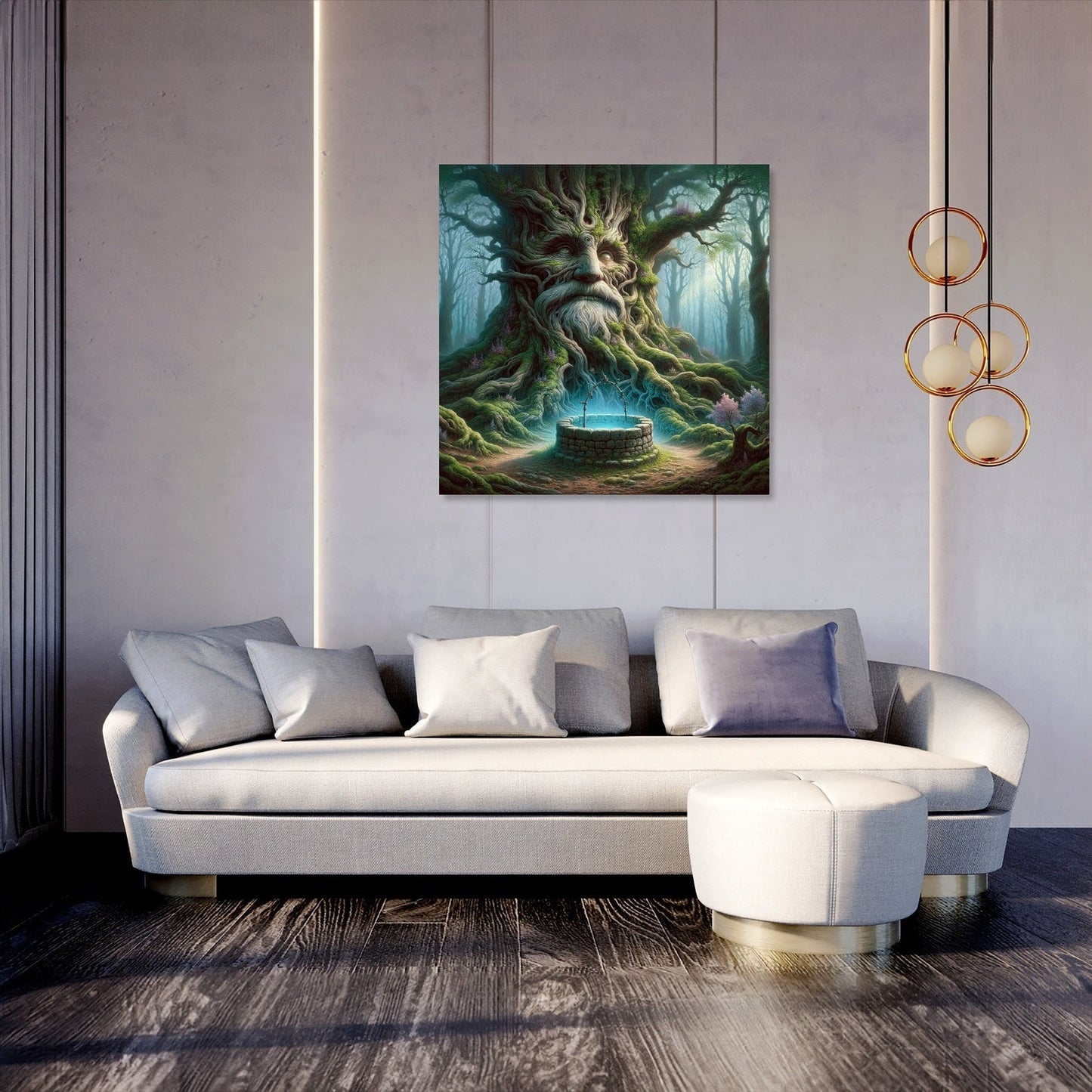 Ancient Watcher Canvas