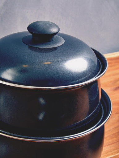 Viggo 5 Piece Black Cookware Set