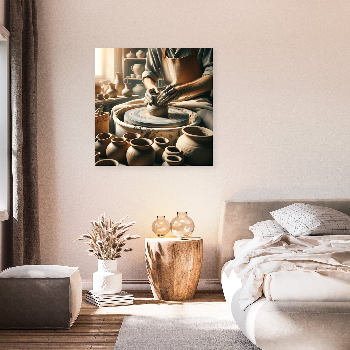 Earthen Hands Canvas