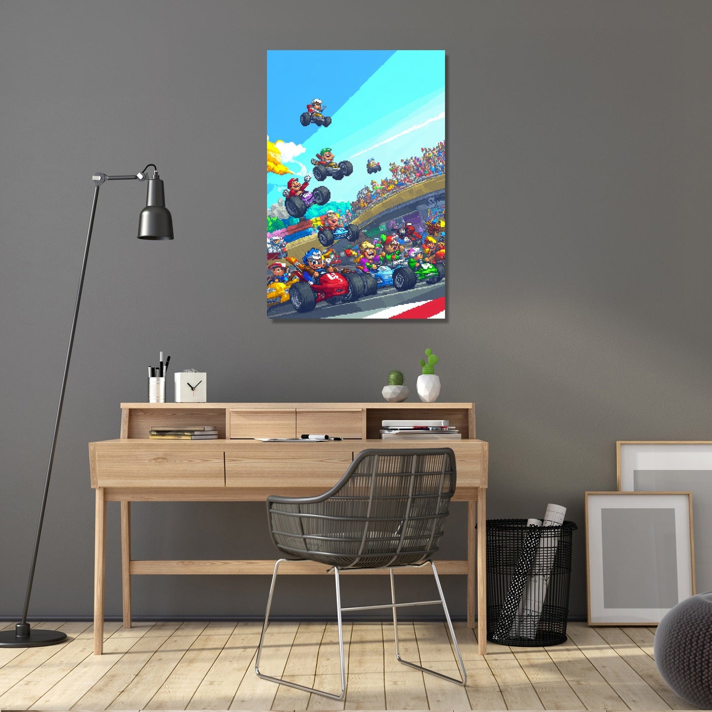 Turbo Kart Racing Canvas
