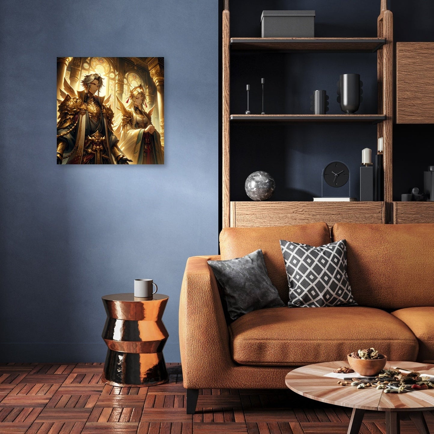 Temple Guardians Canvas
