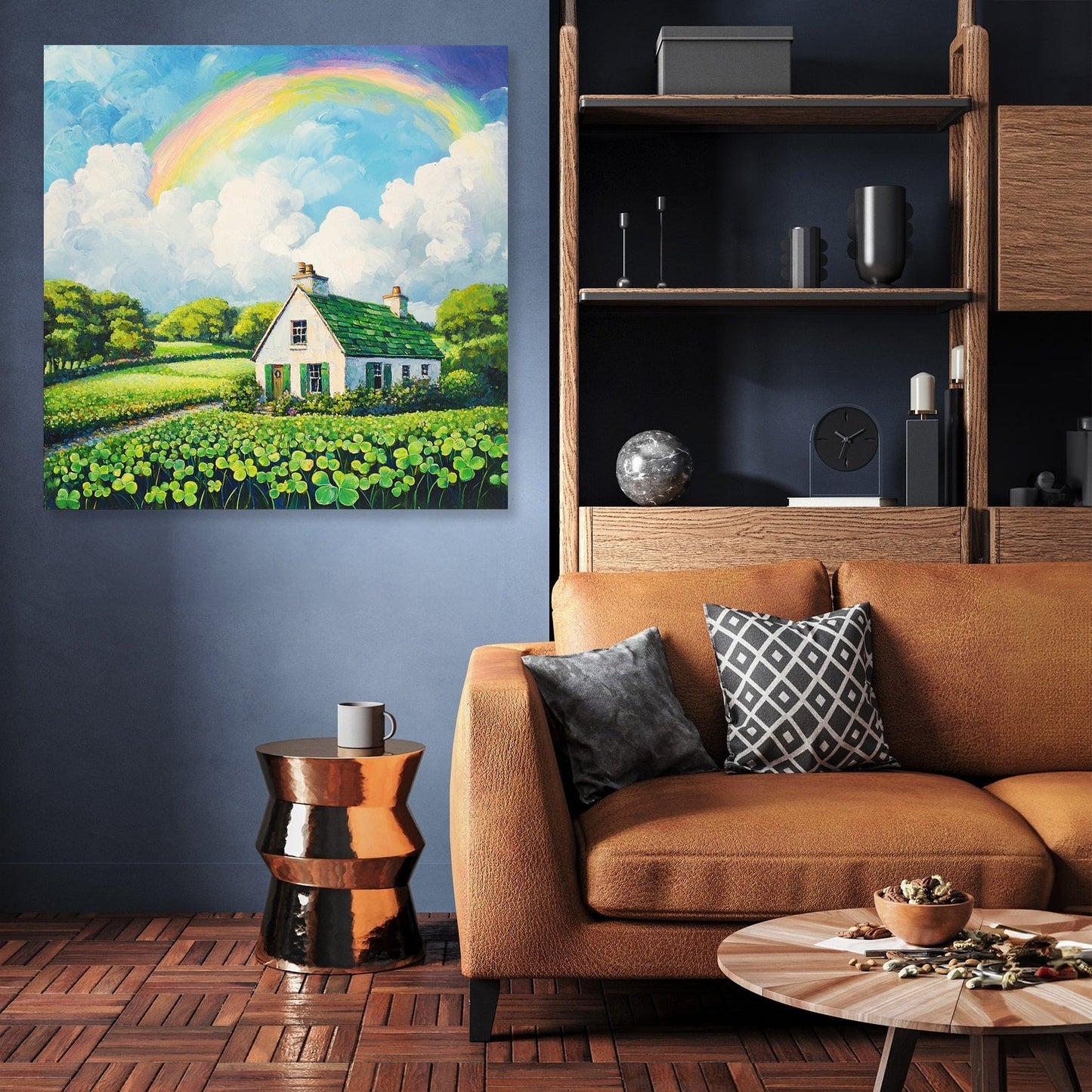 Irish Cottage Canvas