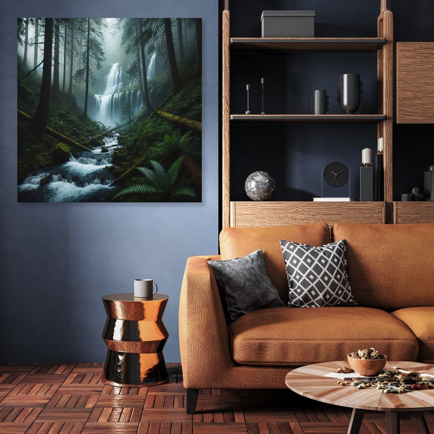 Waterfall Serenity Canvas