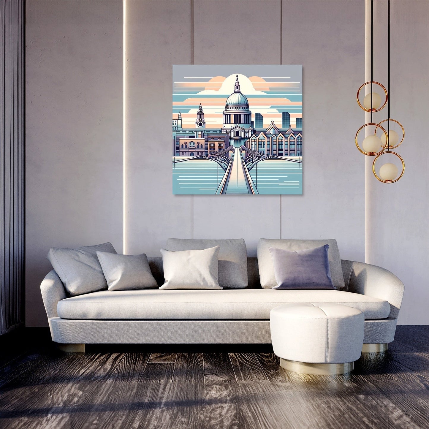 Visionary St Paul's Canvas