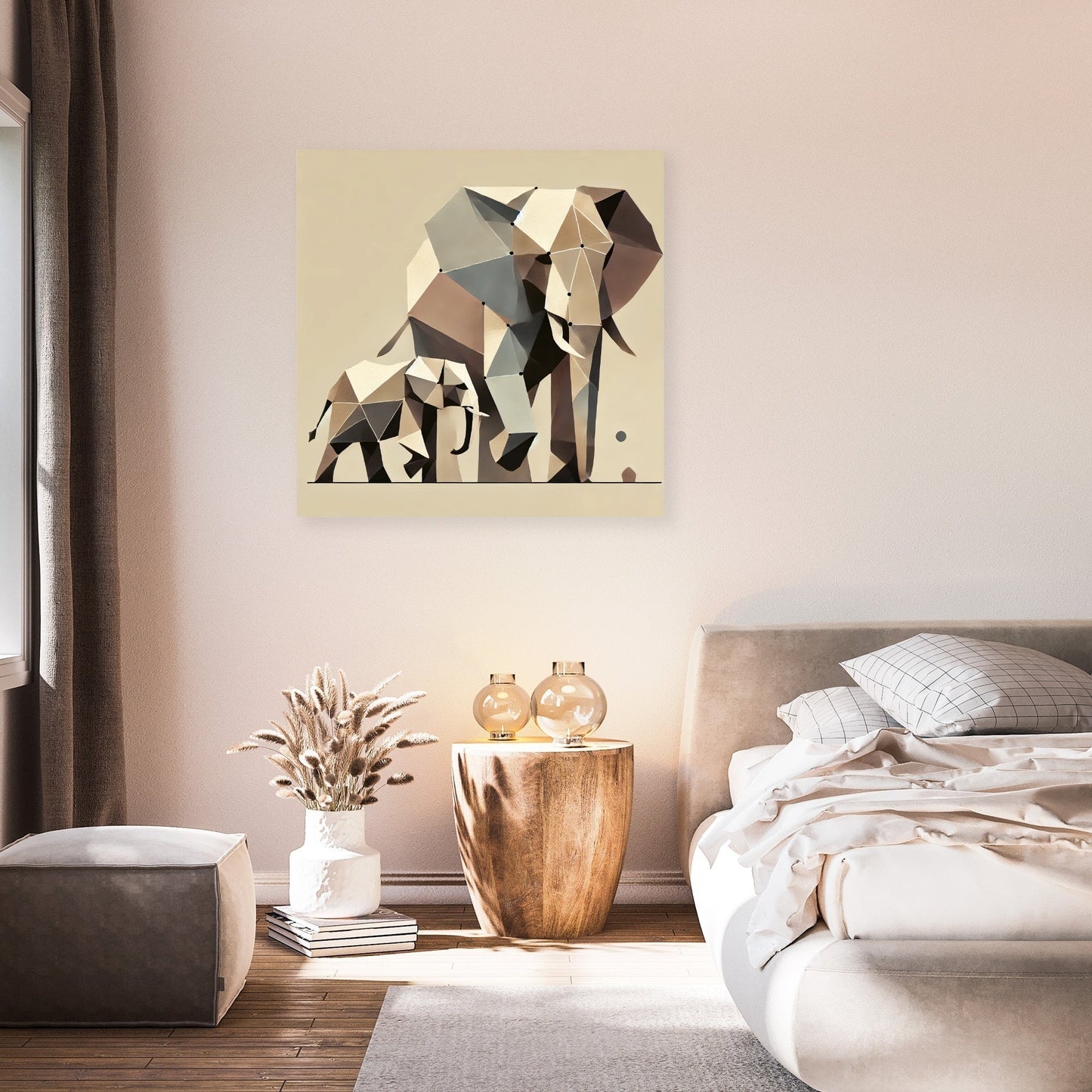 Elephant Duo Canvas