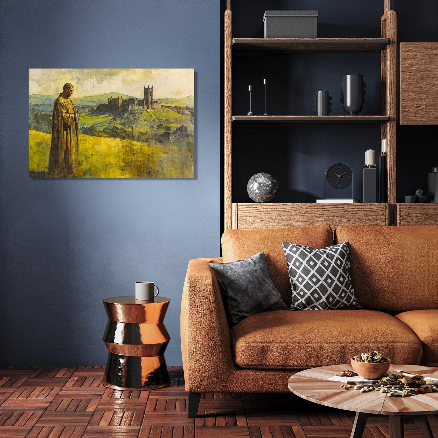 Saint David's Reverence Canvas