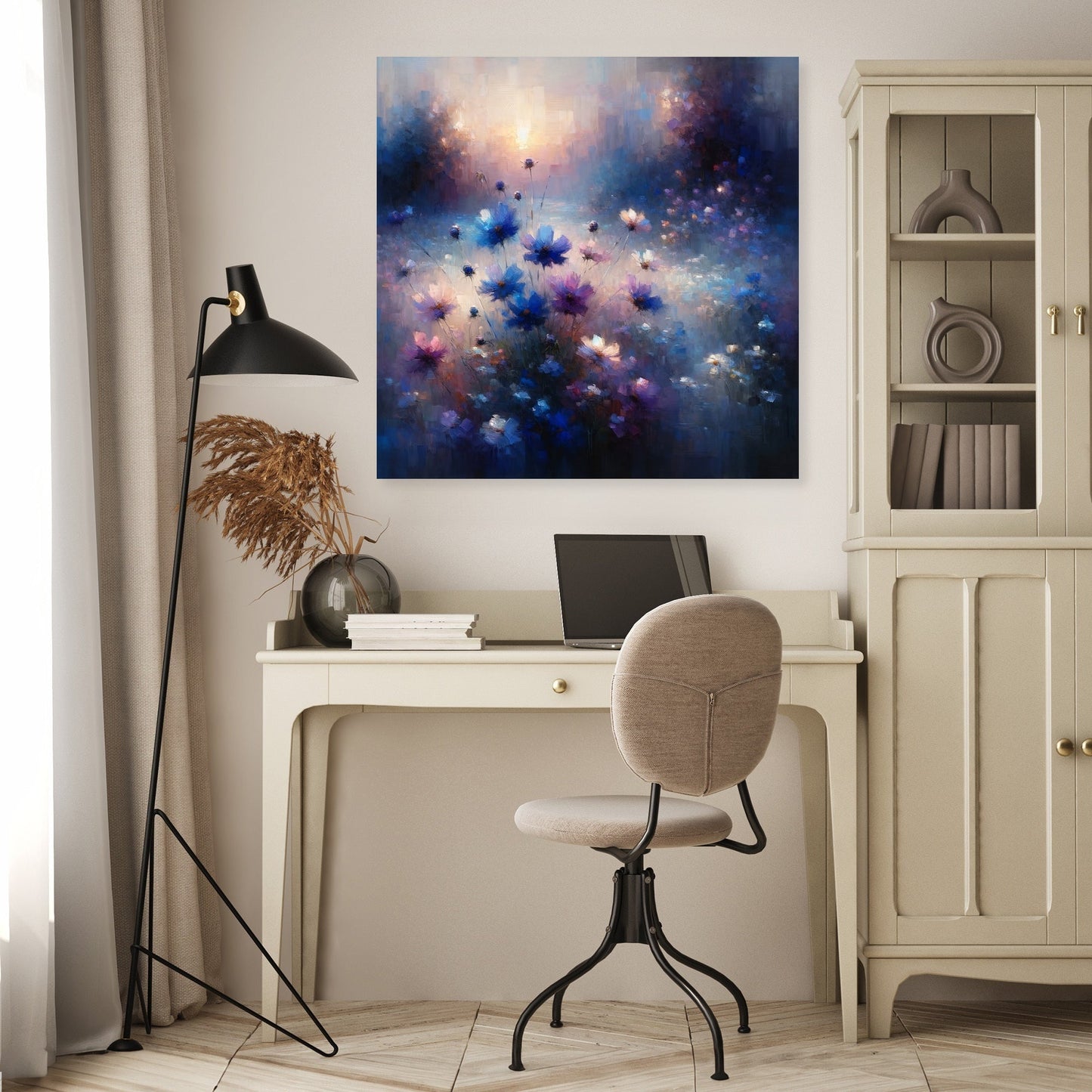 Twilight Bloom Serenity Canvas