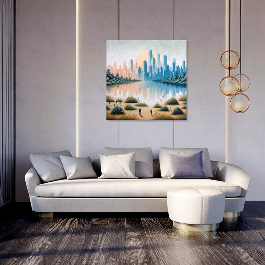 Skyline Harmony Canvas