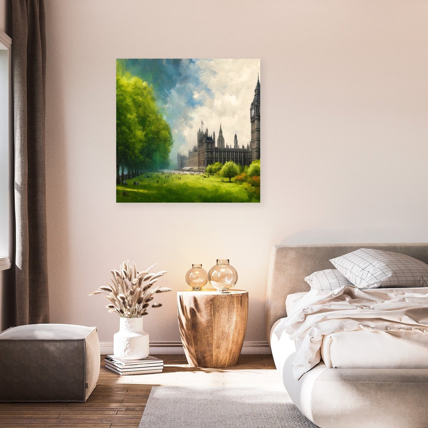 London Serene Transition Canvas
