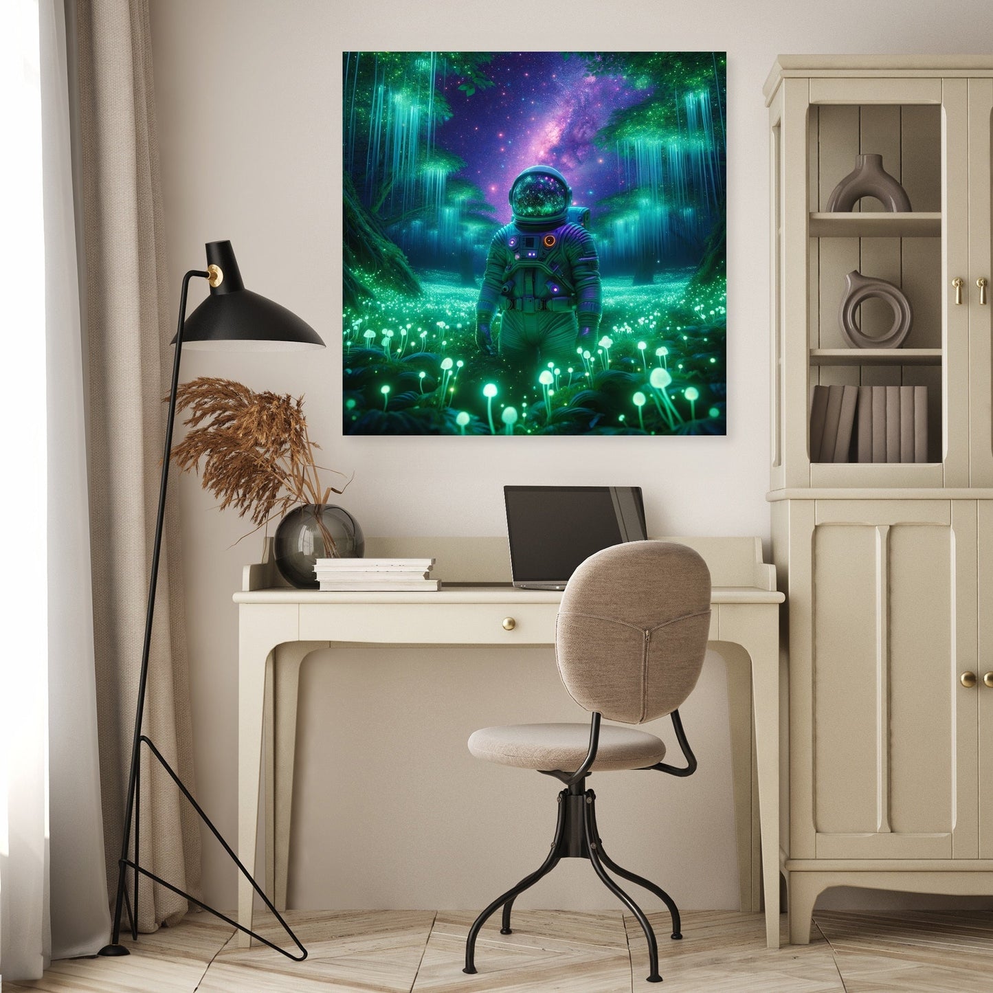 Cosmic Jungle Canvas