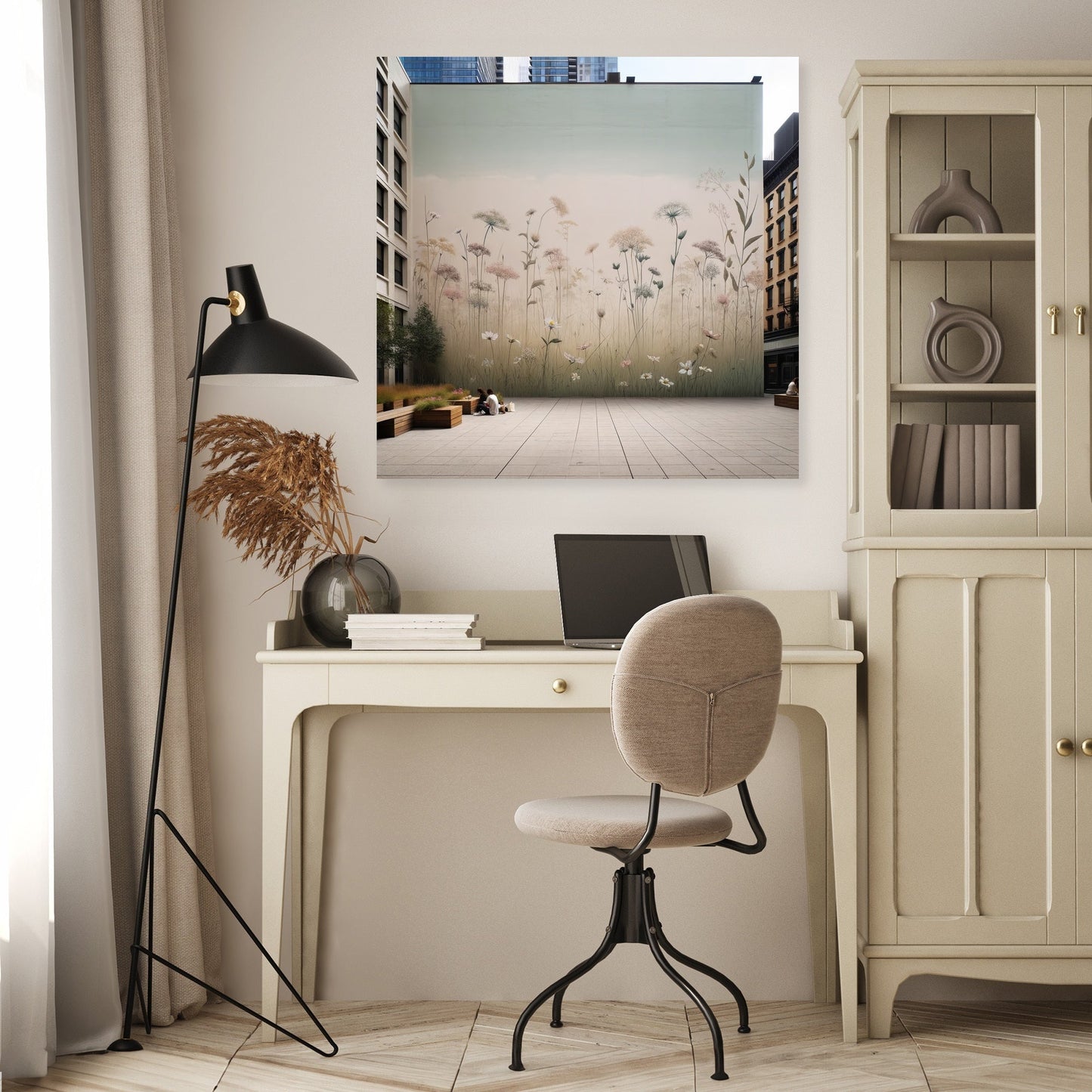 Meadow Mural Serenity Canvas