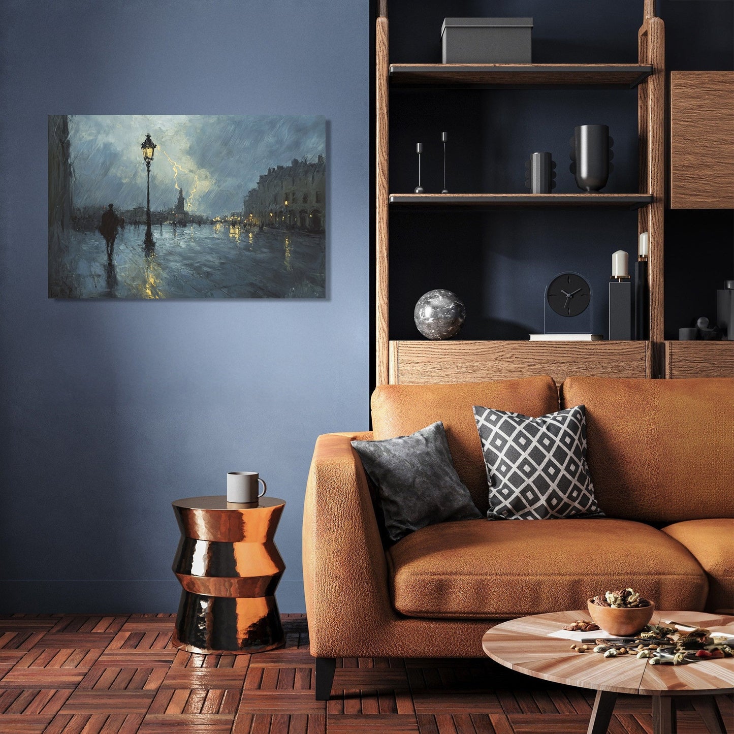 Struggle Against the Storm Canvas