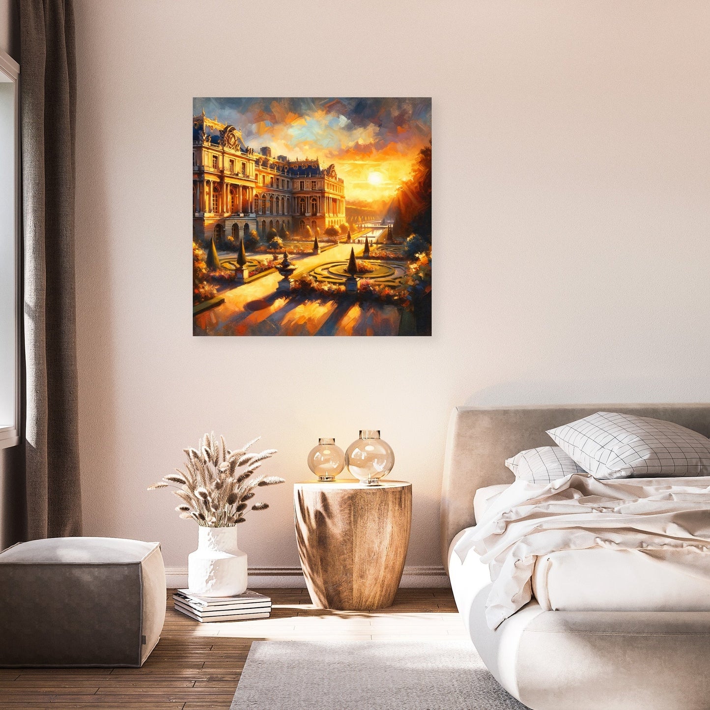 Versailles' Golden Aura Paris Canvas