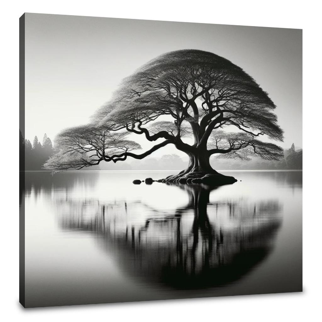Gilded Waterscape Canvas
