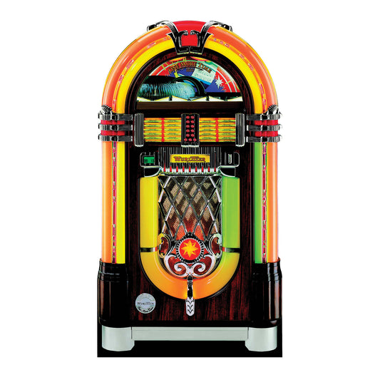 SC028 Juke Box Cardboard Cutout Height 160cm