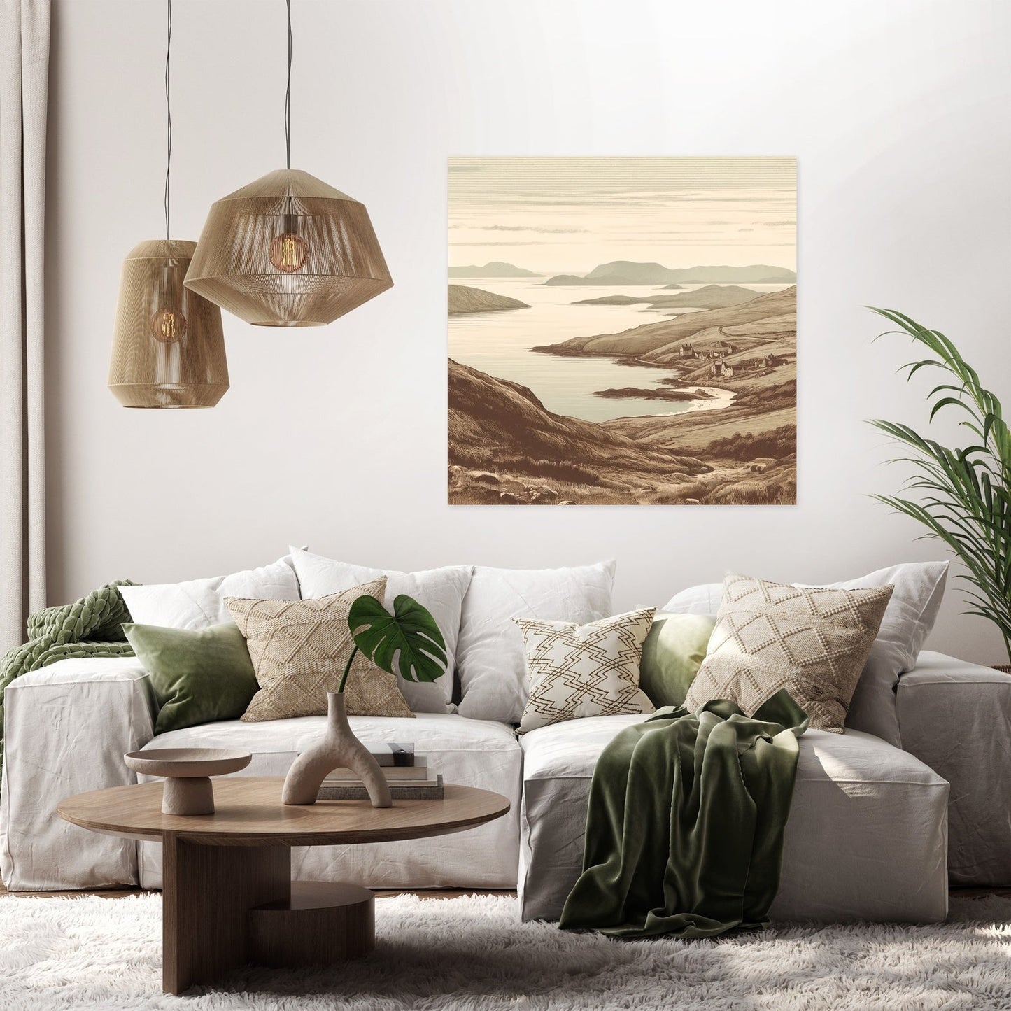 Shetland Serenity Canvas