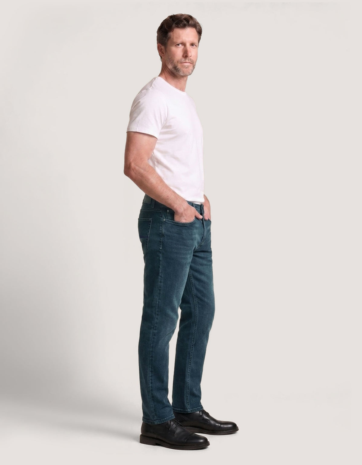 Blue Vintage Classic Jeans - 5 Pocket Stretch