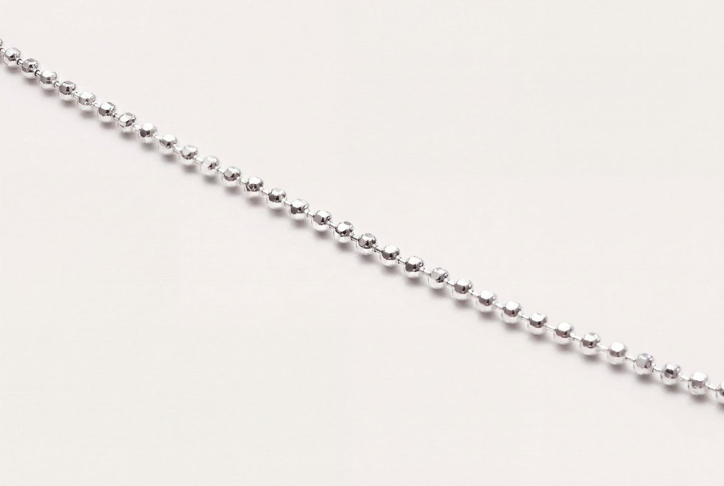 17.5" (45cm) Diamond Ball Chain