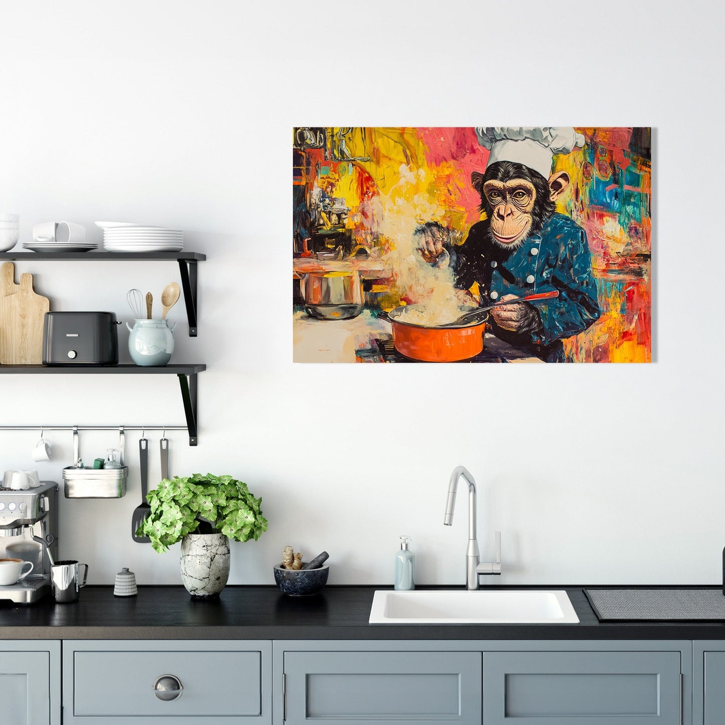 Culinary Monkey Dream Canvas
