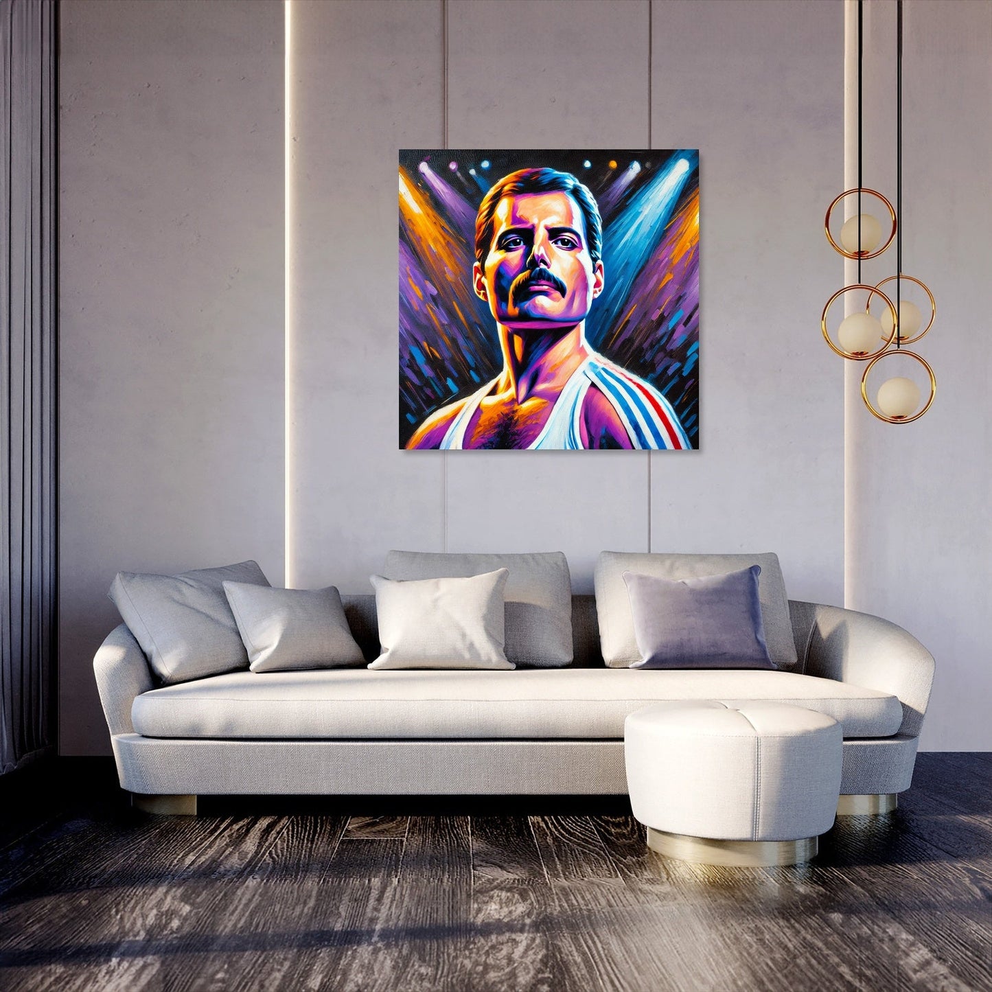 Mercury Icon Canvas
