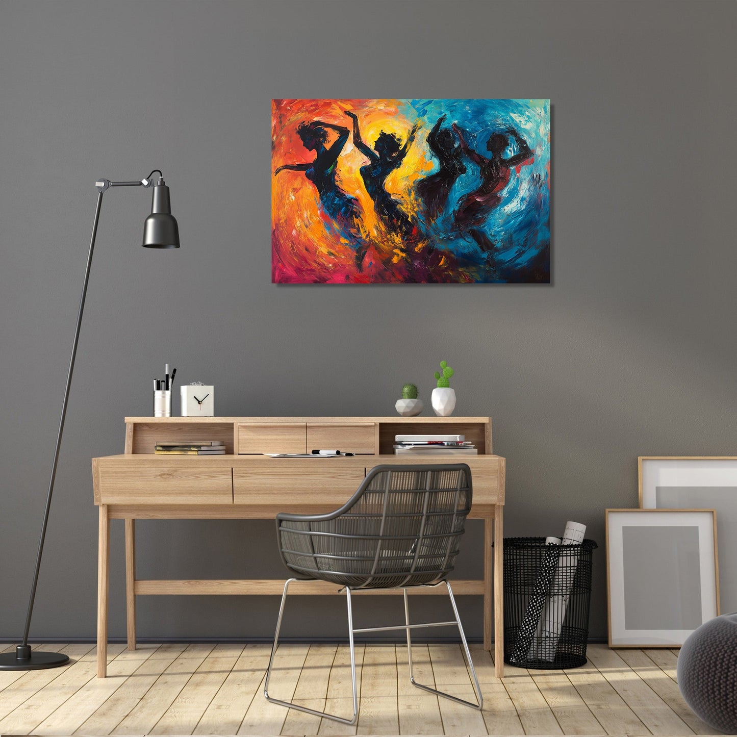 Dynamic Dancers Canvas