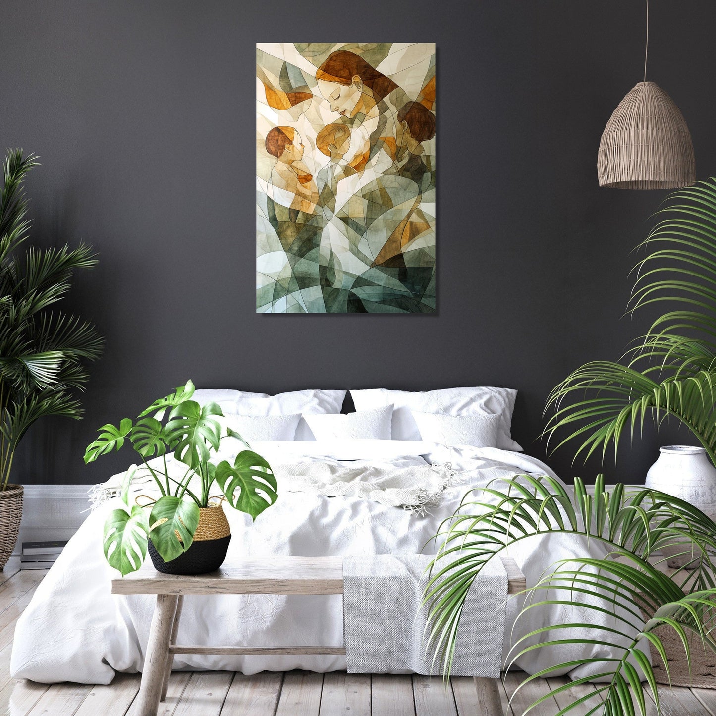 Radiant Motherhood Canvas