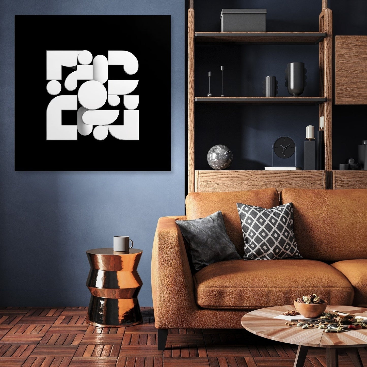 Abstract Elegance Canvas