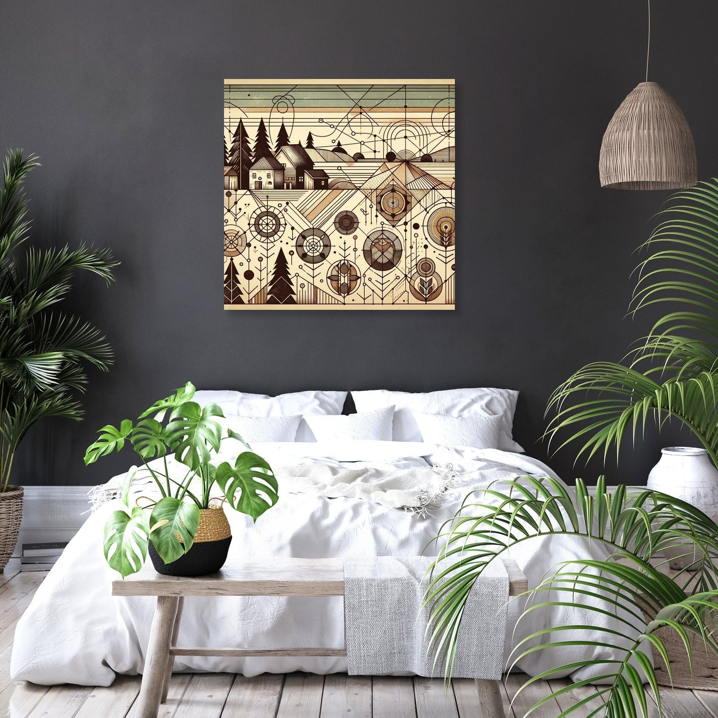 Timeless Countryside Canvas