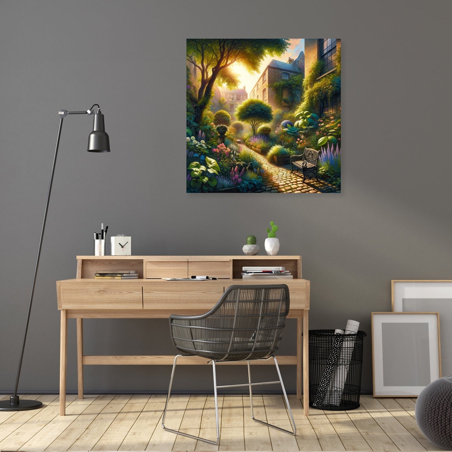Grey Street Secret Garden at Newcastle Canvas