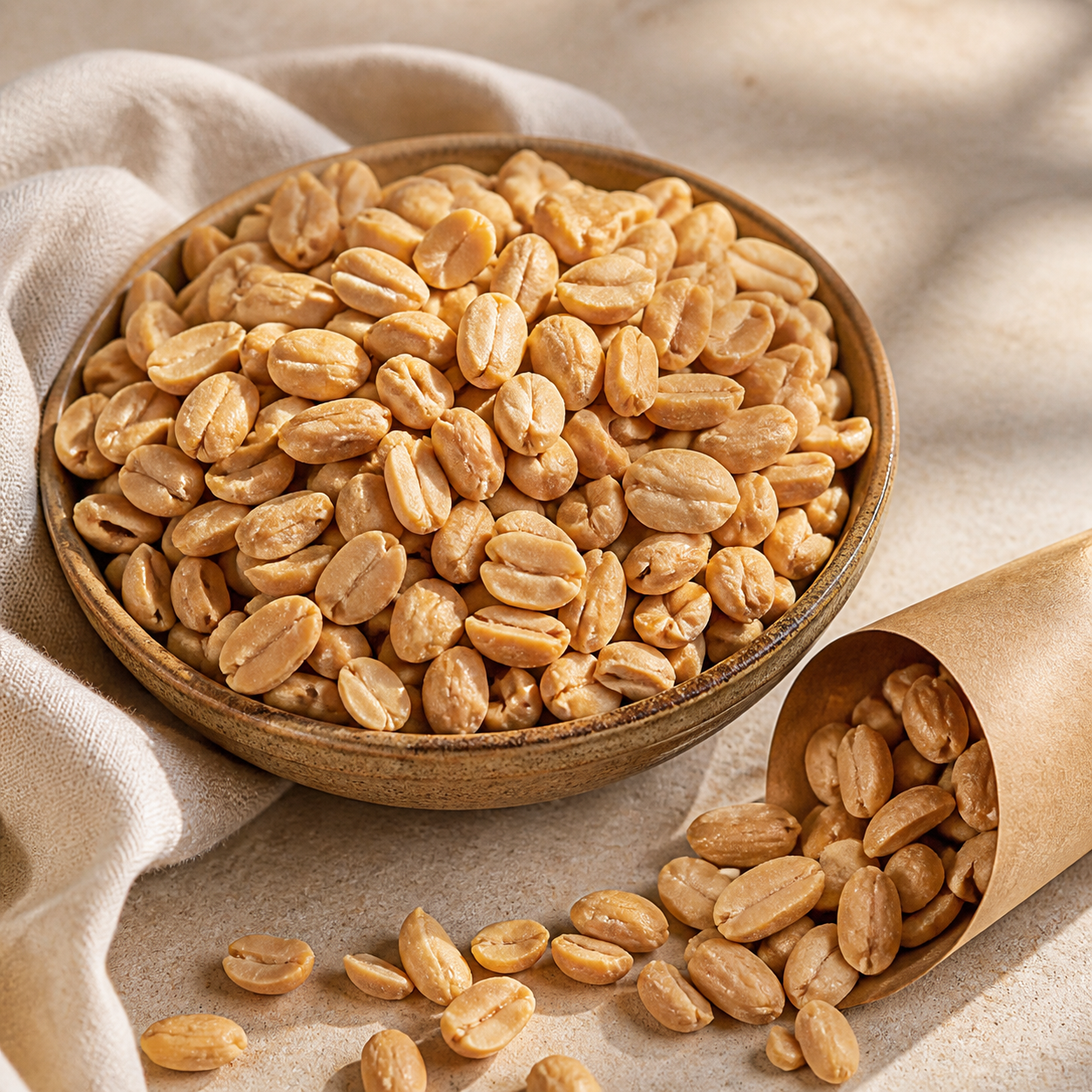 Organic Dry Roasted Peanuts