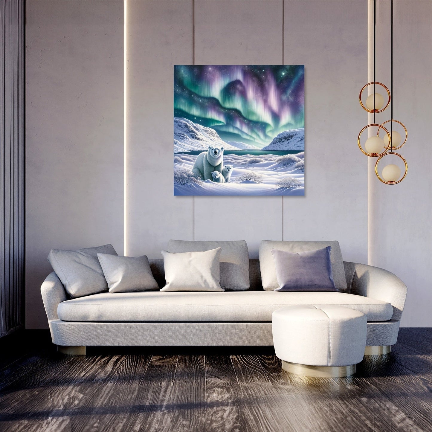 Arctic Whisper Canvas