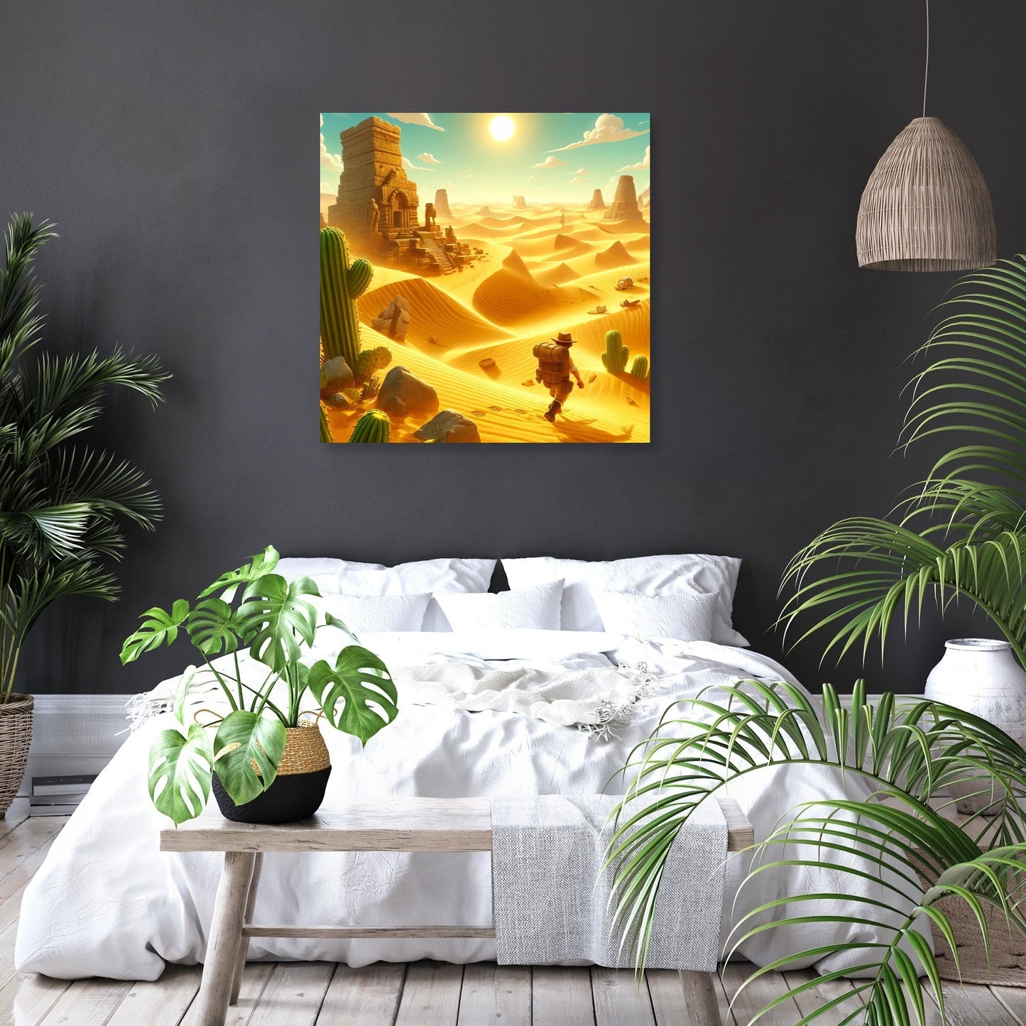 Desert Dune Adventure Canvas