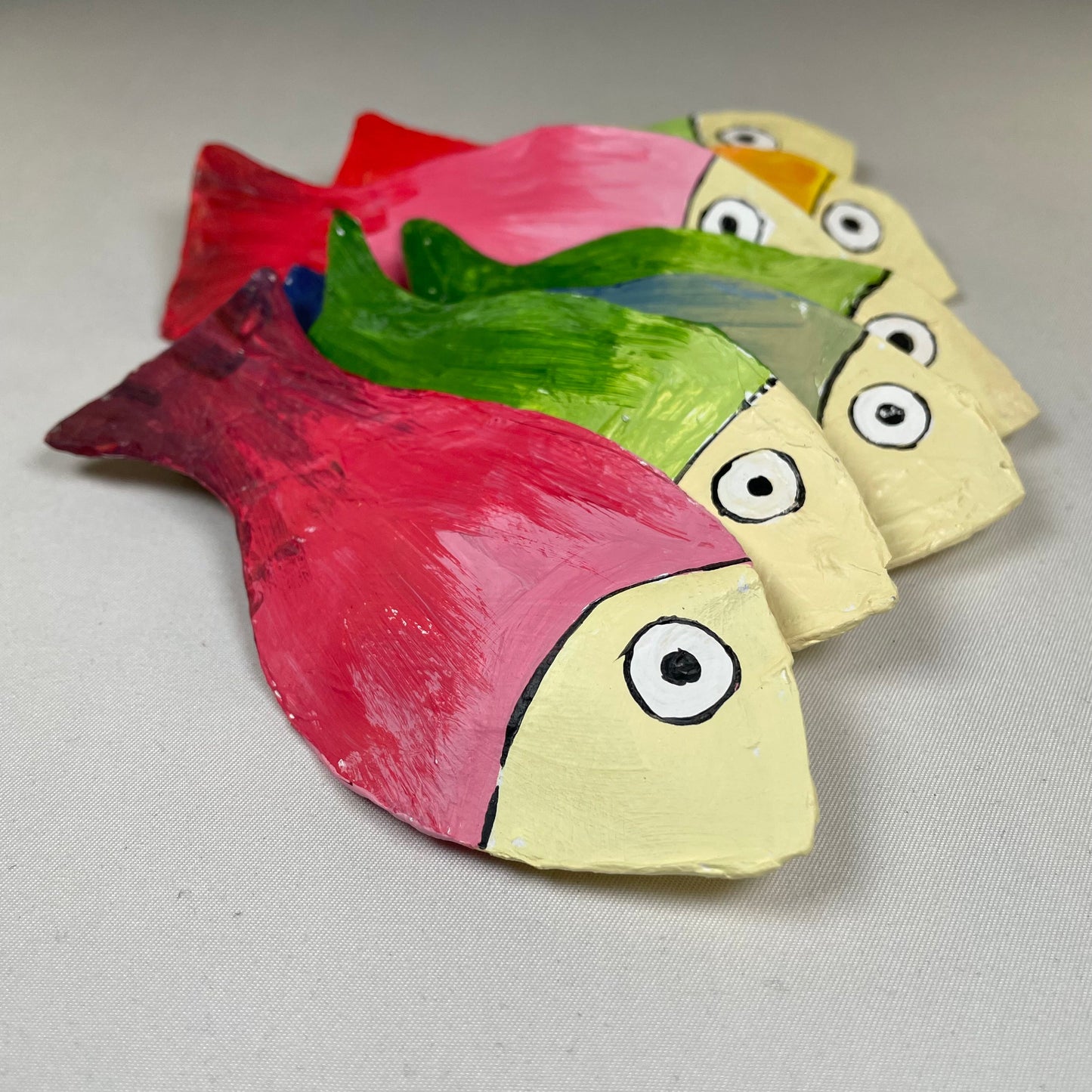 Colourful Fish Bauble - Handmade Ornament by Curious Rabbit ®