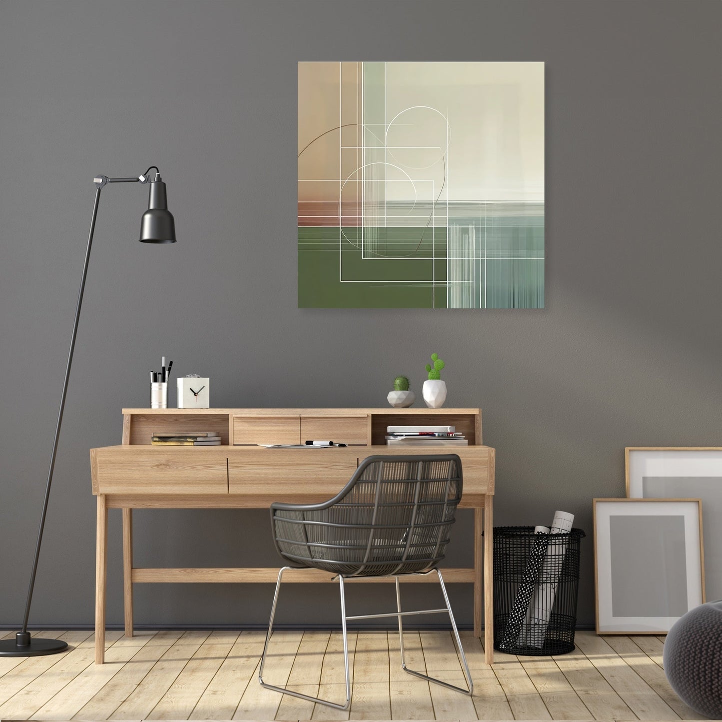 Harmony Lines Canvas