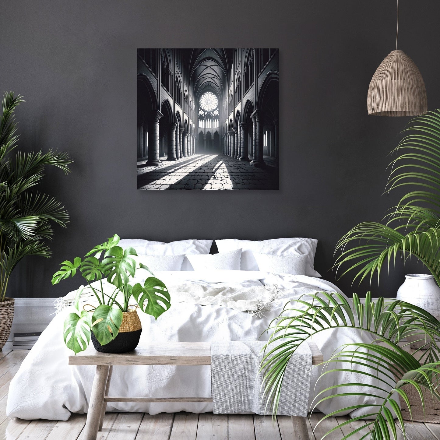 Ghosts of Notre-Dame Paris Canvas