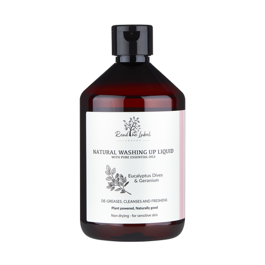 Natural Washing Up Liquid – Eucalyptus & Geranium